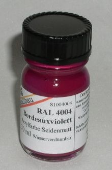 RAL 4004 Bordeauxviolett seidenmatt