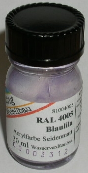 RAL 4005 Blaulila seidenmatt