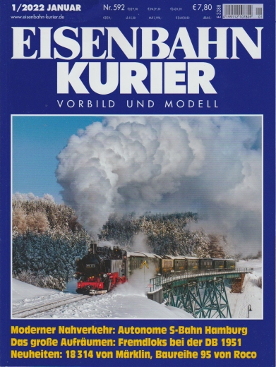 Eisenbahn Kurier 2022 Januar