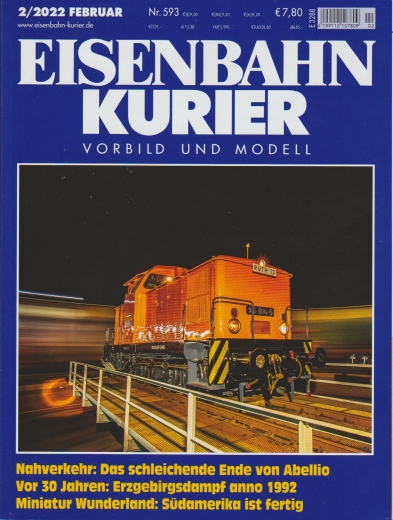 Eisenbahn Kurier 2022 Februar