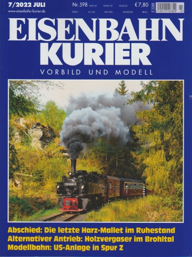 Eisenbahn Kurier 2022 Juli