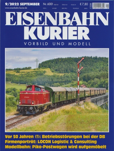 Eisenbahn Kurier 2022 September