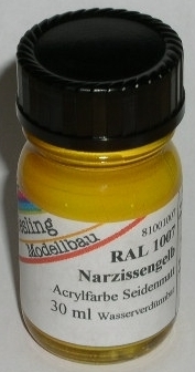 RAL 1007 Narzissengelb seidenmatt