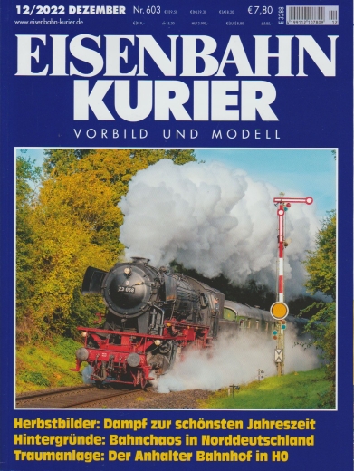 Eisenbahn Kurier 2022 Dezember