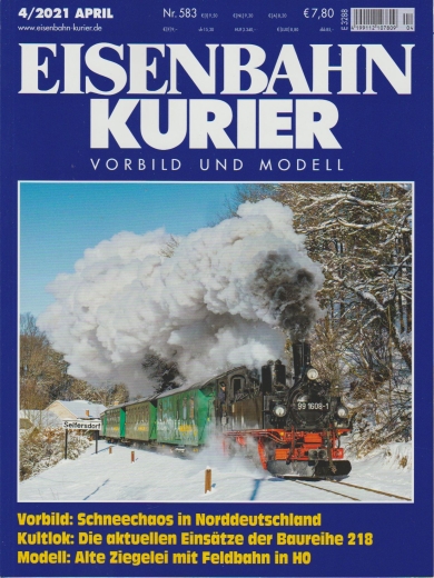 Eisenbahn Kurier 2021 April