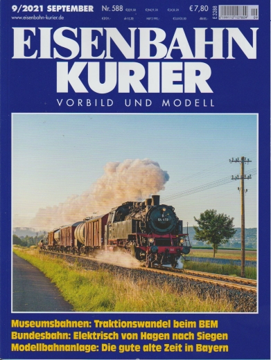 Eisenbahn Kurier 2021 September