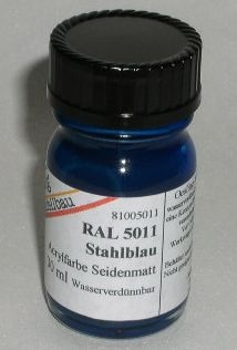 RAL 5011 Stahlblau seidenmatt