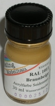 RAL 1011 Braunbeige seidenmatt