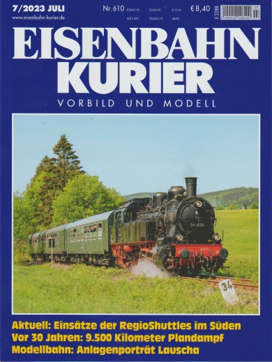 Eisenbahn Kurier 2023 Juli