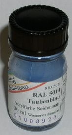 RAL 5014 Taubenblau seidenmatt