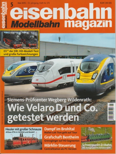 Eisenbahn Magazin 2015 Mai