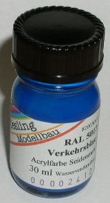 RAL 5017 Verkehrsblau seidenmatt