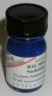 RAL 5022 Nachtblau seidenmatt