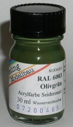 RAL 6003 Olivgrün seidenmatt