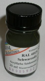 RAL 6015 Schwarzoliv seidenmatt