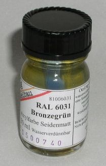 RAL 6031 Bronzegrün seidenmatt