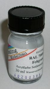 RAL 7000 Fehgrau seidenmatt