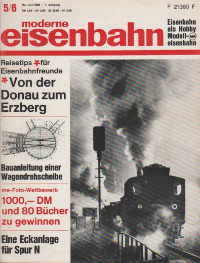 moderne eisenbahn 5/6 1969 - Mai/Juni