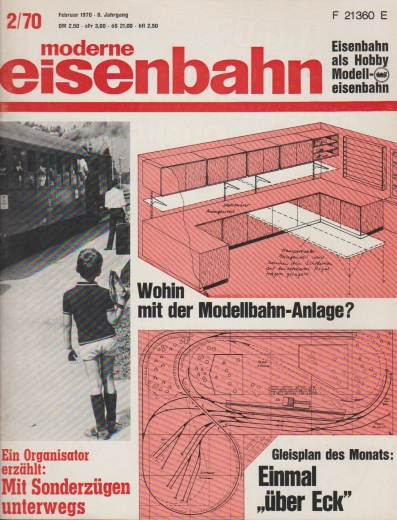 moderne eisenbahn 2-1970 - Februar