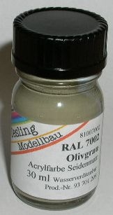 RAL 7002 Olivgrau seidenmatt