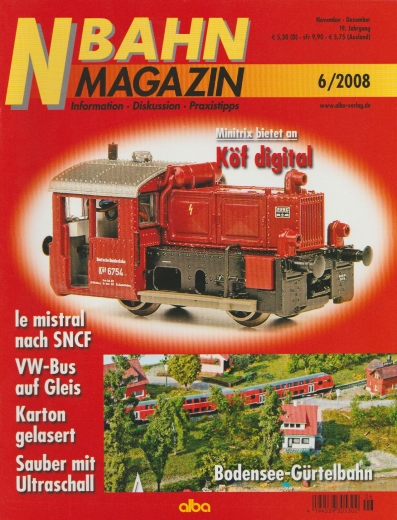 N-Bahn Magazin 2008-06 November / Dezember