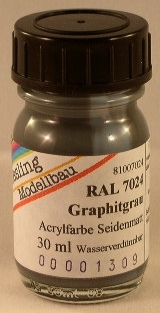 RAL 7024 Graphitgrau seidenmatt