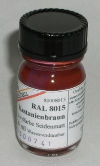 RAL 8015 Kastanienbraun seidenmatt