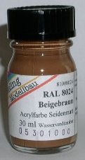 RAL 8024 Beigebraun seidenmatt