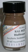 RAL 8025 Blaßbraun seidenmatt