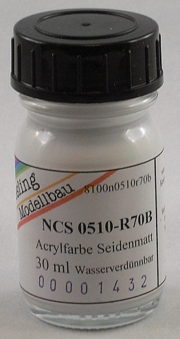 NCS S0510-R70B Weiß seidenmatt