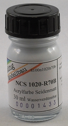 NCS S1020-R70B Weiß seidenmatt