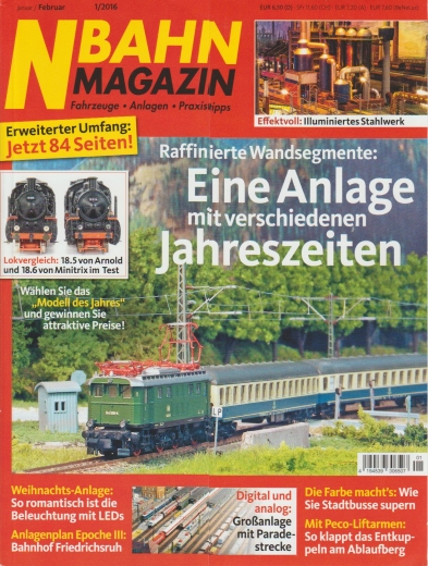 N-Bahn Magazin 2016-01 Januar / Februar