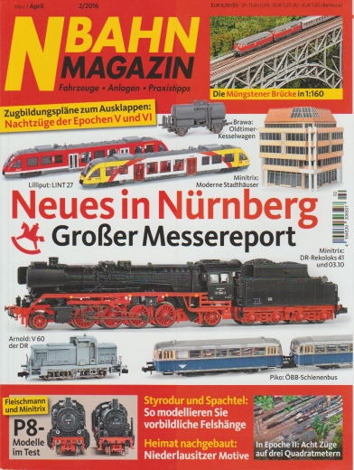 N-Bahn Magazin 2016-02 März / April