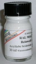 RAL 9010 Reinweiß glänzend