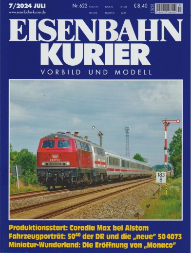 Eisenbahn Kurier 2024 Juli