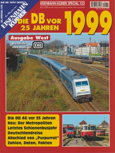 EK-Special 155: Die DB vor 25 Jahren - 1999