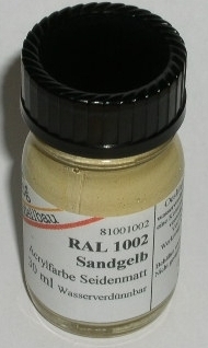 RAL 1002 Sandgelb glänzend