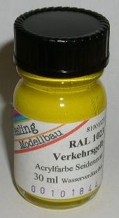 RAL 1023 Verkehrsgelb glänzend