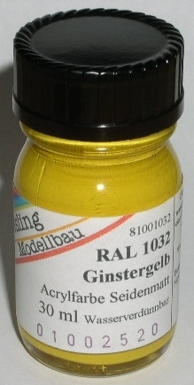 RAL 1032 Ginstergelb glänzend