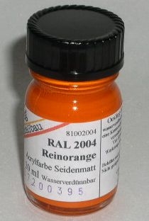 RAL 2004 Reinorange glänzend