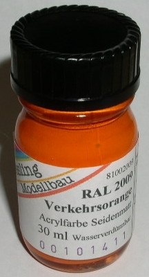 RAL 2009 Verkehrsorange glänzend