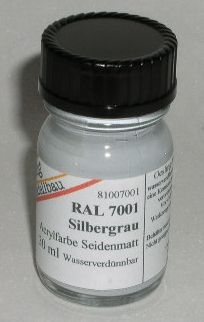 RAL 7001 Silbergrau glänzend