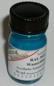 RAL 5021 Wasserblau matt