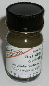 RAL 6014 Gelboliv matt