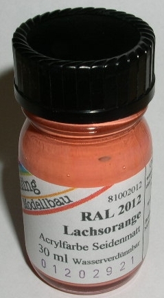 RAL 2012 Lachsorange seidenmatt