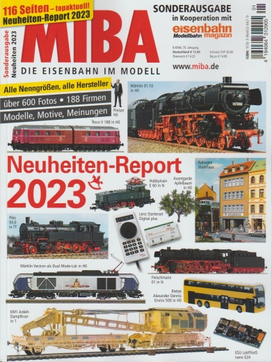 MIBA Sonderheft Neuheiten 2023