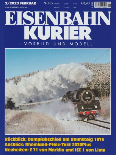 Eisenbahn Kurier 2023 Februar