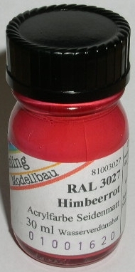 RAL 3027 Himbeerrot seidenmatt