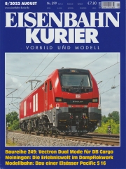 Eisenbahn Kurier 2022 August