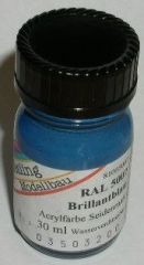 RAL 5007 Brillantblau seidenmatt